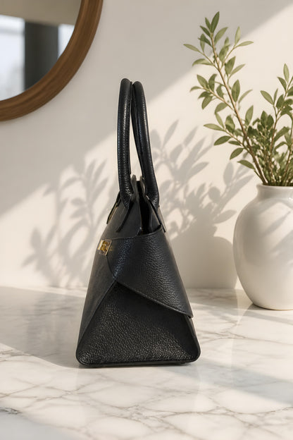 Bolso Satchel de Piel Genuina Palermo