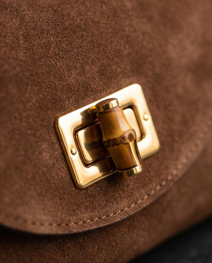 Bolso Firenze marrón de piel