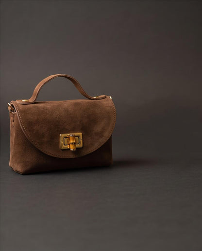 Bolso Firenze marrón de piel