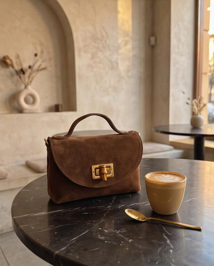 Bolso Firenze marrón de piel