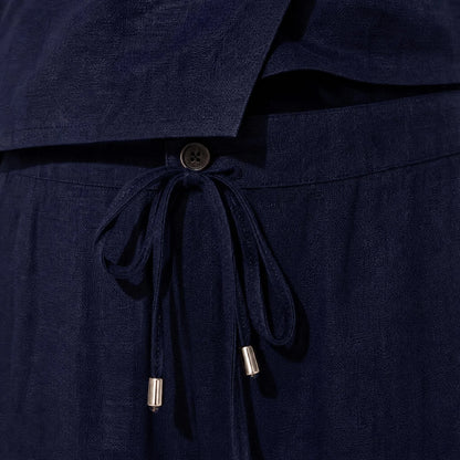 Detalle del cierre de pantalones Gava de Eutea